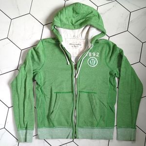 Abercrombie and Fitch zip up Hoodie Sweatshirt